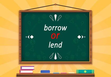تفاوت borrow و lend