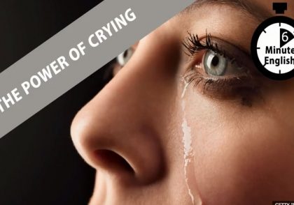 The power of crying