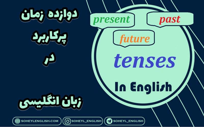 همه چیز درباره 12 زمان پرکاربرد در زبان انگلیسی