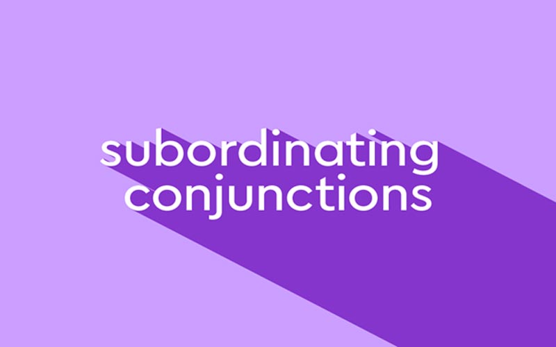 Subordinating conjunctions