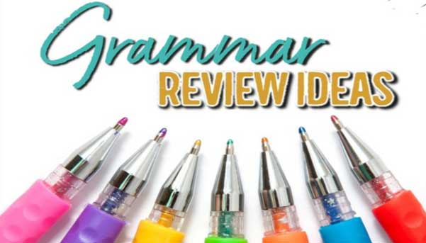 How to review grammar
